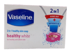 VASELINE, HEALTHY WHITE SOAP 125G