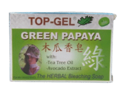 TOP GEL GREEN PAPAYA SOAP 145GR