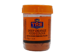 TRS FOOD COLOUR ORANGE 25GR