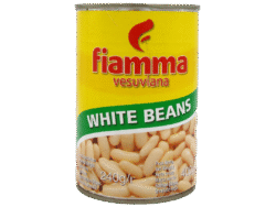 Fiamma Boiled White Beans in Brine 400g 