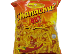 BOMBAYS SWEETS CHANACHUR HOT 140GR