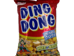 DING DONG MIXED NUTS HOT N SPICY 100G