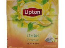 LIPTON LEMON BLACK TEA 20PCS 34GR