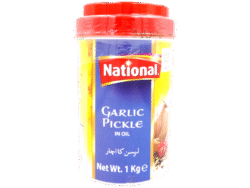 NATIONAL GARLIC PICKLE IN OIL, 1KG