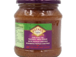 PATAKS HOT MANGO CHUTNEY 340GR