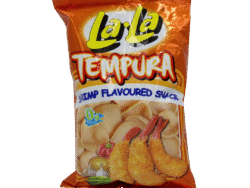 LALA TEMPURA SHRIMP FLAVORED ,100GR