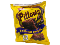 OISHI PILLOWS CHOCO-FILLED 38GR