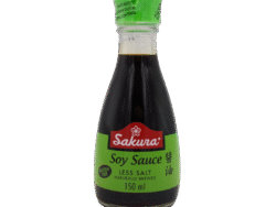 SAKURA LIGHT SOY SAUCE GLUTEN FREE 150ML