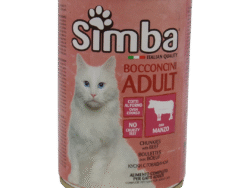 SIMBA CAT FOOD WITH BEEF 415GR