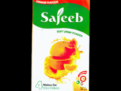 SAJEEB SOFT DRINK POWDER ORANGE 500G