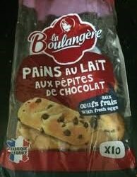 BLA BOULANGERE 8 PAINS AU LAIT CHOCOLAT