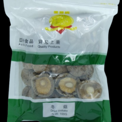 GOLDEN LION DRIED SHITAKE 100G