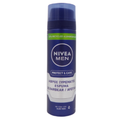 NIVEA ΑΦΡΟΣ ΞΥΡ. PROTECTIVE ΜΠΛΕ 200ML