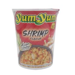YUM YUM NOODLES SHRIMP FLAVOUR CUP 70G