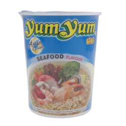 YUM YUM NOODLES SEAFOOD FLAVOUR CUP 70G