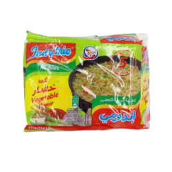 INDOMIE NOODLES VEGETABLE FLAVOUR  5PACK 375GR