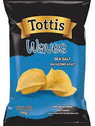 TOTTIS CHIPS SEA SALT 85GR