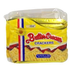 BUTTER CREAM CRACKERS 10X25G