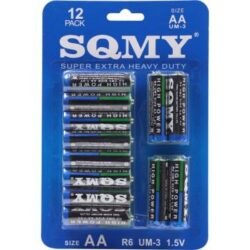 SQMY BATTERIES AA 12PACK