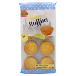 MEISTER MOULIN MINI MUFFINS LEMON 180G