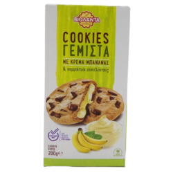 ΒΙΟΛΑΝΤΑ COOKIES ΓΕΜΙΣΤΑ ΜΠΑΝΑΝΑ 200GR