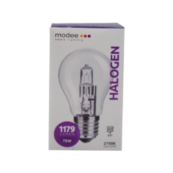 MODEE HALOGEN ΛΑΜΠΑ 70W 2700K B22
