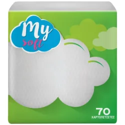 ΧΑΡΤΟΠΕΤΣΕΤΕΣ ΑΠΑΛΕΣ MIDL SOFT 70G 28Χ29Γ