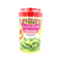 TOOBA GREEN CHILI PICKLE 1KG