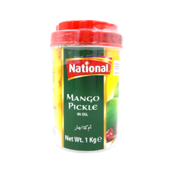 NATIONAL MANGO PICKLE IN OIL 1KG