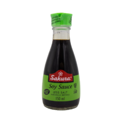SAKURA LIGHT SOY SAUCE GLUTEN FREE 150ML