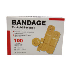 BANDAGE FIRST AID 100PCS