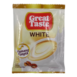 GREAT TASTE WHITE TAMANG TIMPLA 30GR