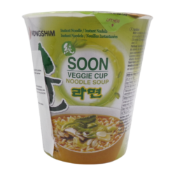 NONGSHIM SOON VEGGIE CUP NOODLE SOUP 67GR