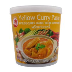 COCK BRAND YELLOW CURRY PASTE 400GR
