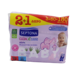 SEPTONA ΜΩΡ/ΛΑ CALM N' CARE ALOE VERA  3X80 (2+1)
