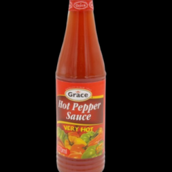 GRACE HOT PEPPER SAUCE VERY HOT 170ML