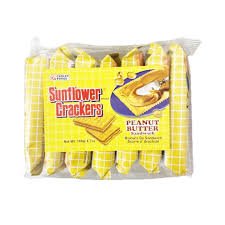 SUNFLOWER CRACKERS PEANUT BUTTER SANDWICH 189G