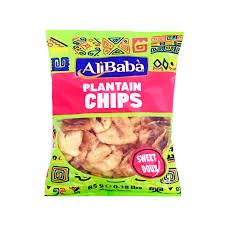 ALIBABA PLANTAIN CHIPS SWEET DOUX 85G