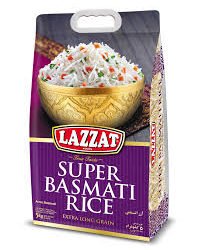 LAZZAT SUPER BASMATI RICE 5KG