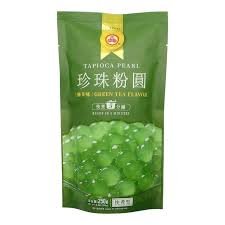 WUFUYUAN TAPIOCA PEARL GREEN TEA FLAVOR 5MIN 250GR