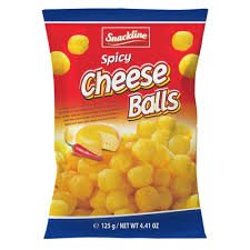 SPICY CHEESE BALLS 125G