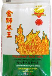 GOLDEN LION JASMINE RICE 20KG