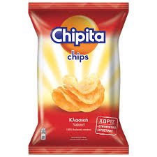 CHIPITA CHIPS SALTED 160GR