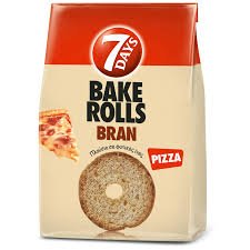7DAYS BAKE ROLLS BRAN PIZZA 150GR