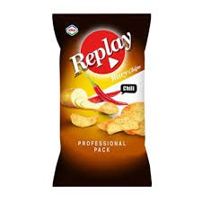 REPLAY WAVY CHIPS CHILI 270GR