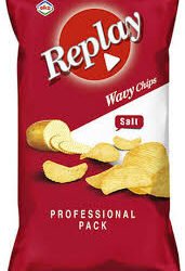 REPLAY WAVY CHIPS CHILI 270GR