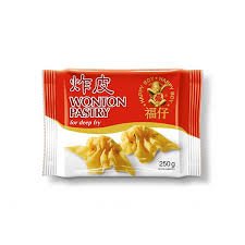 WONTON PASTRY DEEP FRY 250GR