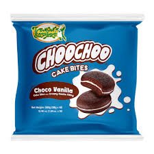 LEMON SQUARE CHOOCHOO CHOCO VANILLA CAKE BITES 380GR