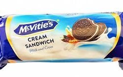 MCVITIES CREAM SANDWICH MILK & COCOA 90GR