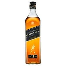 JOHNNIE WALKER BLACK LABEL BLENDED SCOTCH WHISKY 700ML